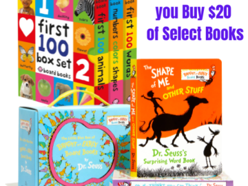 Save on Kids Books with $5 Off $20 Amazon Book Promo