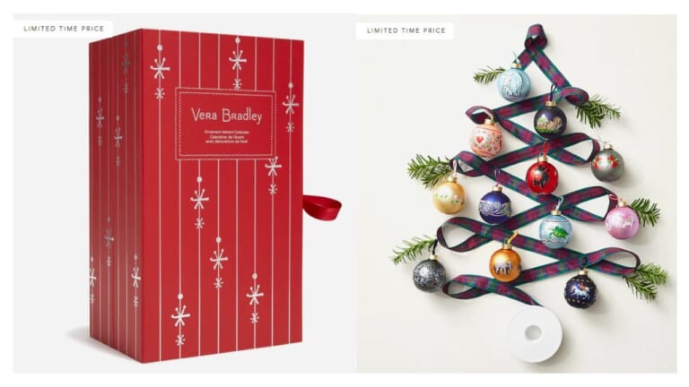 Vera Bradley | Ornament Advent Calendar $69 (reg. $125)