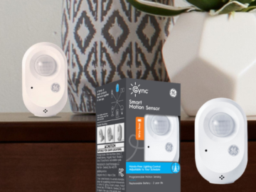 GE CYNC Smart Wire-Free Motion Sensor $15.99 (Reg. $34.99)