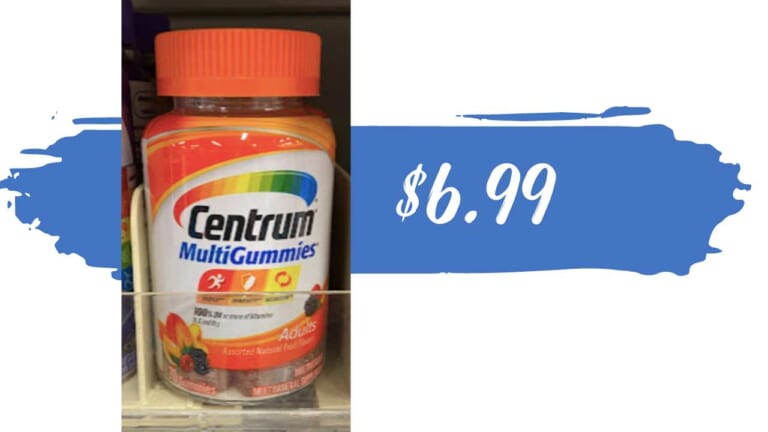 $6.99 Centrum Vitamins with Stacking Deals