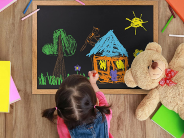 17 x 23 Inches Amazon Basics Chalkboard $8.14 (Reg. $16.27)