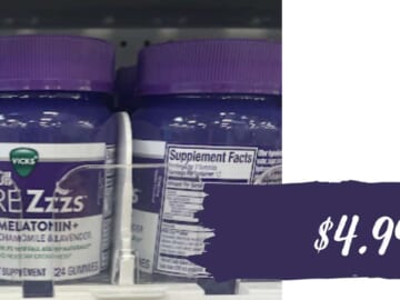 $4.99 Vicks Pure Zzzs at Kroger