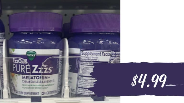 $4.99 Vicks Pure Zzzs at Kroger