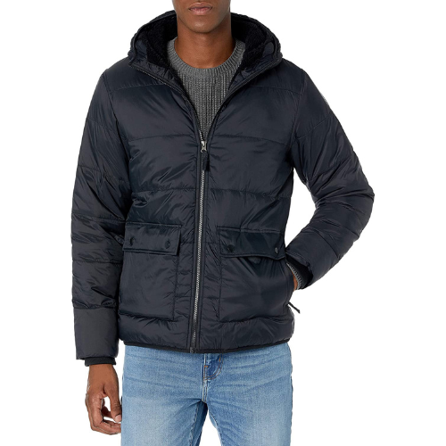 Amazon Essentials Men’s Water-Resistant Sherpa-Lined Puffer Jacket $27.40 Shipped Free (Reg. $57.30) – 5 Colors!