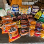 Crystal’s $113 grocery shopping purchases this past week