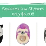 Walgreens | $6.30 Squishmallow Slippers