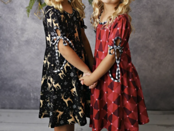 Girls’ Cute Holiday Dresses for just $16.99 shipped!