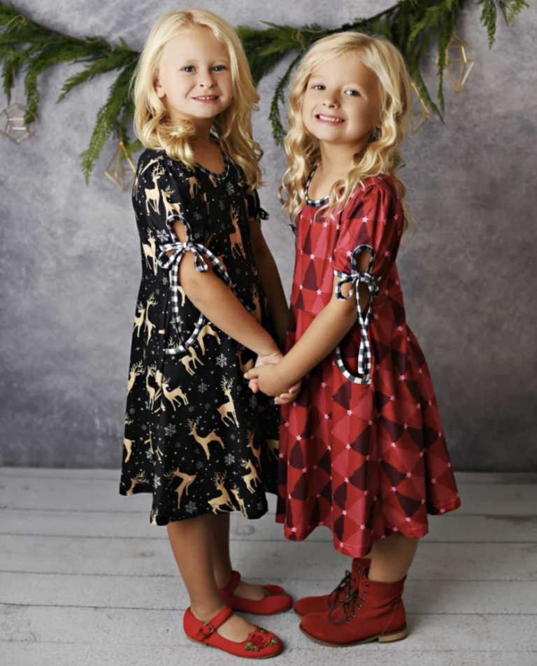 Girls’ Cute Holiday Dresses for just $16.99 shipped!