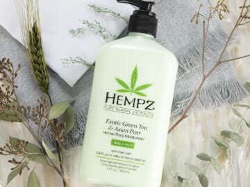 HEMPZ Body Lotion Green Tea & Asian Pear, 17 Fl Oz as low as $11.73 After Coupon (Reg. $20) + Free Shipping