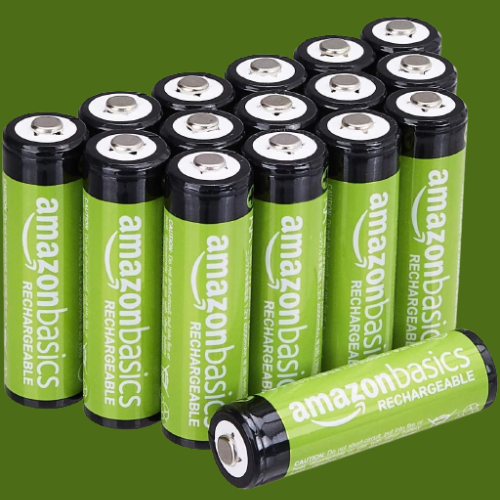 16-Count Amazon Basics AA Rechargeable Batteries as low as $18.44 Shipped Free (Reg. $28) – $1.15/Battery!