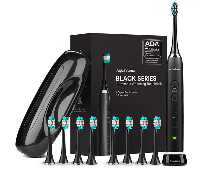 AquaSonic Black Series Ultra Whitening Toothbrush only $24.95 (Reg. $60!)