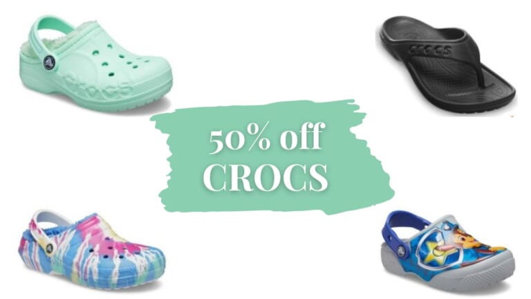 Crocs Footwear Up To 50% Off