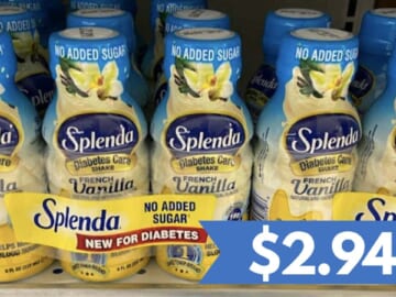 Get a 6-Pack of Splenda Diabetes Care Shakes for $2.94 (reg. $9.94)