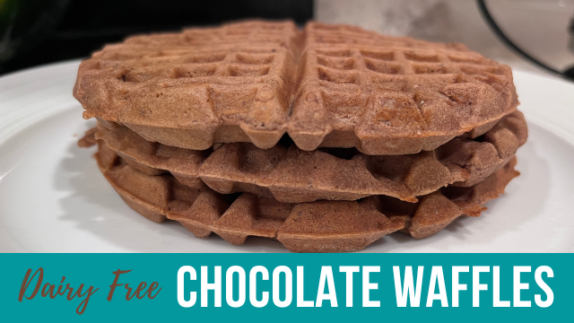 Dairy Free Chocolate Waffles Recipe