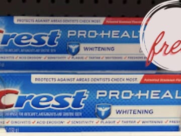 FREE Crest ProHealth Whitening Toothpaste! | Kroger Mega Deal