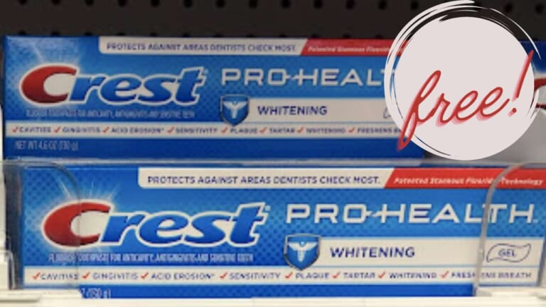 FREE Crest ProHealth Whitening Toothpaste! | Kroger Mega Deal