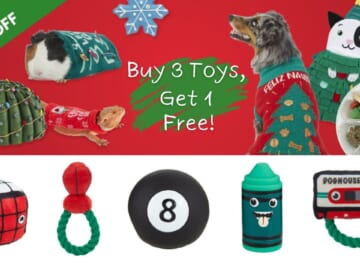 PetSmart | B3G1 Free + 25% off Holiday Toys