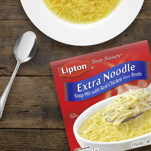 12-Pack Lipton Soup Secrets Instant Extra Noodle Soup as low as $13.71 Shipped Free (Reg. $34.03) – $1.14/Pouch!