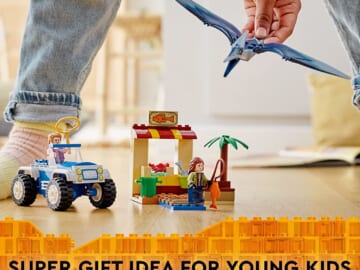 LEGO Jurassic World Dominion Pteranodon Chase 94-Piece Building Set $15.99 (Reg. $20) – FAB Ratings!