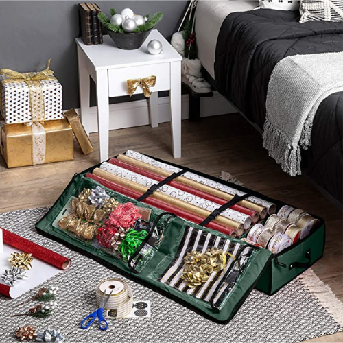 THREE Zober Premium Wrapping Paper Storage Container $12.50 EACH Shipped Free (Reg. $29.99) – 19K+ FAB Ratings! + Buy 3, Save 50%!