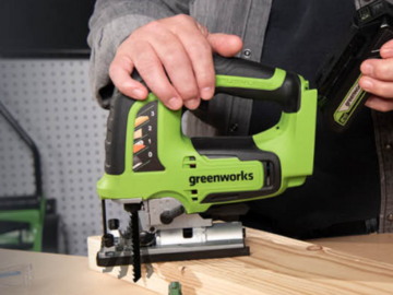 Brushless 24V Jig Saw $65.86 (Reg. $100) + Free Shipping – With Battery, Adaptor and 6 Blades