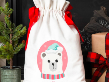 Personalized Jumbo Gift Bags only $9.99 shipped!