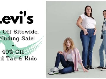 Levi’s | 30% Off Sale + 40% Off Kids + Free Shipping!