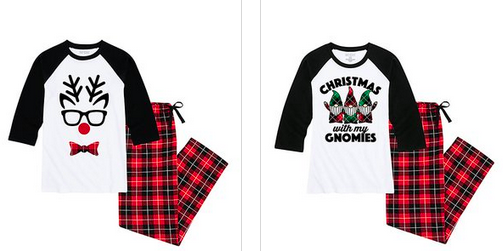 Holiday PJ’s for the Family as low as $6.99 + shipping!