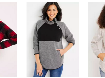 Maurices: Lodge Sherpa Pullovers only $14.90 today (Reg. $45!)