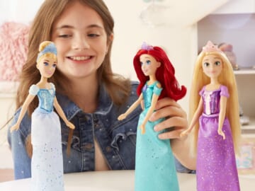 Disney Princess Royal Shimmer Cinderella Doll with Skirt and Accessories $5 (Reg. $11)