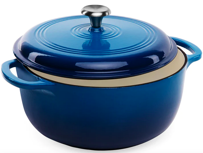 6-Quart Non-Stick Enamel Cast-Iron Dutch Oven Kitchen Cookware only $39.99 shipped (Reg. $100!)