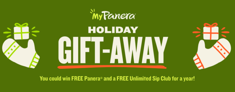 Panera Holiday Gift-Away Instant Win Game (25,125 Winners!)