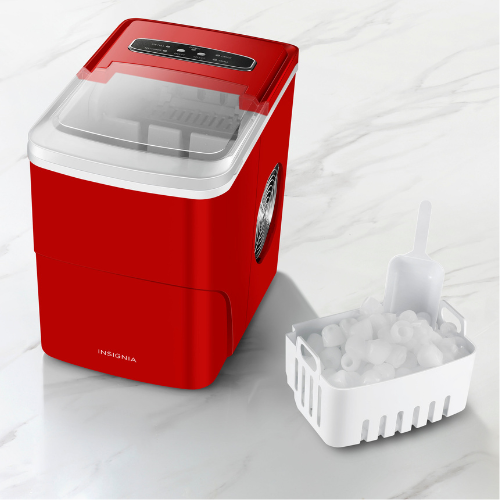 Insignia 26-Lb. Portable Red Ice Maker $94.99 Shipped Free (Reg. $126) – 4.8K+ FAB Ratings! – 4 Colors!