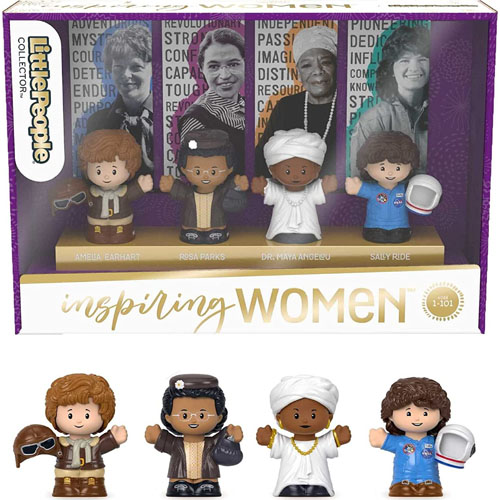 Fisher-Price Little People Collector Inspiring Women Special Edition Figure Set $11.99 (Reg. $25) – Featuring 4 trailblazing Women from American History