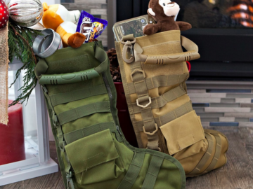 Tactical Christmas Stockings only $17.99 shipped!