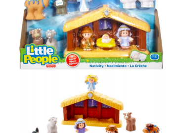 Fisher-Price Nativity Set only $23.99!