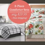 Macy’s | 8-Piece Comforter Sets in Any Size For $29.99