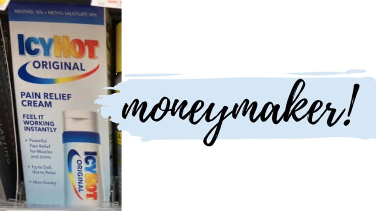 Get Icy Hot Pain Relief Cream FREE + $3.71 Money Maker!