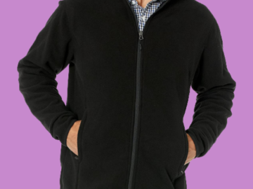 Amazon Essentials Men’s Full-Zip Polar Fleece Jacket $14.30 (Reg. $20.50) – 32K+ FAB Ratings!