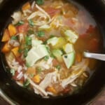 mexican chicken & rice soup