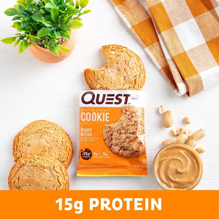 12-Count Quest Nutrition Peanut Butter Protein Cookie as low as $11 After Coupon (Reg. $29) + Free Shipping – $0.92/ 2.04-Oz Cookie