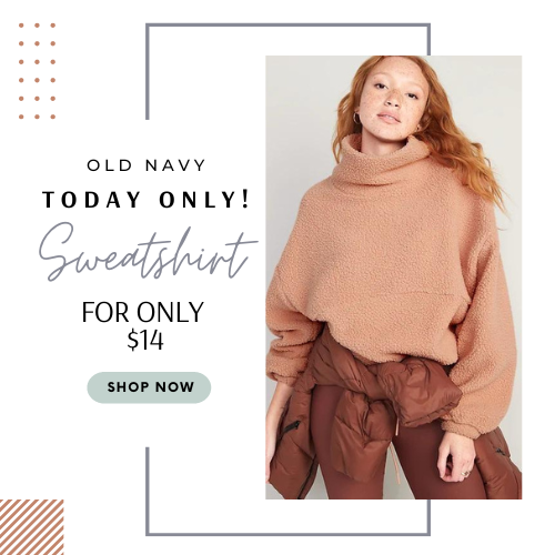 Today Only! Sweatshirt for Women $14 (Reg. $39.99) + for Men!