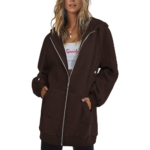 Women’s Zip Up Hoodies Long Fleece Jacket from $19.79 After Code + Coupon (Reg. $32.99+) – FAB Ratings!