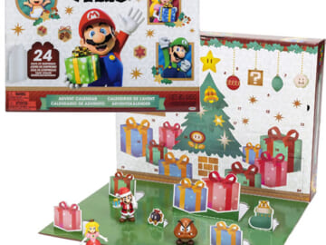 Super Mario Advent Calendar 2022 Limited Christmas Edition $27.99 Shipped Free (Reg. $50) – Never Before Seen Santa Mario, Snowman Mario & Luigi