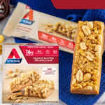 FOUR 5-Count Atkins Peanut Butter Granola Protein Meal Bar as low as $4.27 EACH Box After Coupon (Reg. $10) – $0.85/1.69-Oz Bar + Free Shipping + Buy 4, save 5%