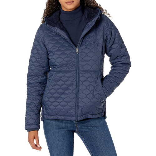 Amazon Essentials Women’s Lightweight Water-Resistant Sherpa-Lined Hooded Puffer $32.90 Shipped Free (Reg. $59.90) – 4 Colors!