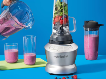 NutriBullet Blender Combo with Single Serve Cups $99.99 Shipped Free (Reg. $150)