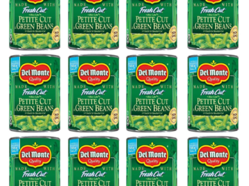 12-Pack Del Monte Petite Cut Green Beans as low as $9.34 After Coupon (Reg. $16.80) + Free Shipping! 78¢/ 14.5 Oz Can! LOWEST PRICE!