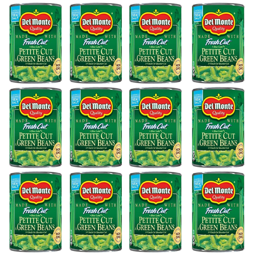 12-Pack Del Monte Petite Cut Green Beans as low as $9.34 After Coupon (Reg. $16.80) + Free Shipping! 78¢/ 14.5 Oz Can! LOWEST PRICE!