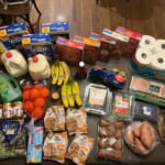 Crystal’s $97 grocery purchases this week